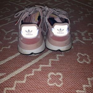 pink adidas, in good condition